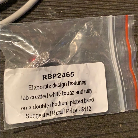 Ring Bomb Party Bird Nest Ruby 8 - Picture 2 of 2